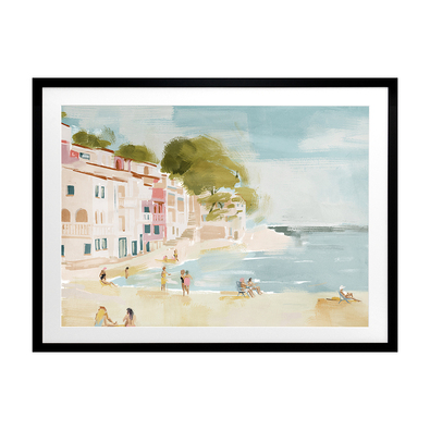 A WEEKEND IN CASSIS Framed Print