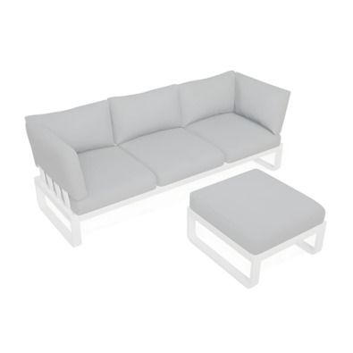 FINO Modular Sofa and Ottoman