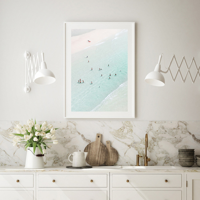 LOST IN PARADISE Framed Print