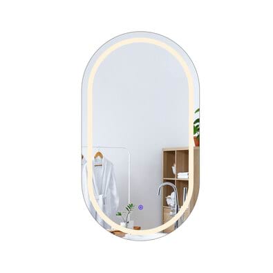 FUJITA Oval LED Wall Mirror