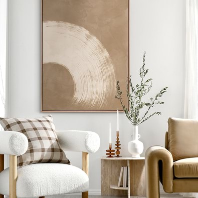 IMPERFECT BEAUTY BROWN II Canvas