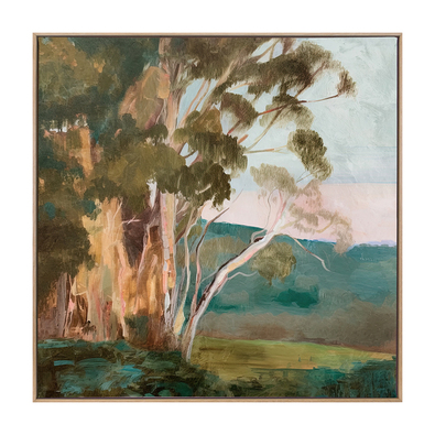 AUSTRALIAN BACKYARD Canvas