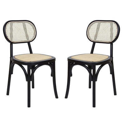 DUNMORE Set of 2 Dining Chair