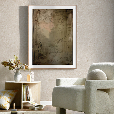 THE TRANQUILITY OF AGING Framed Print