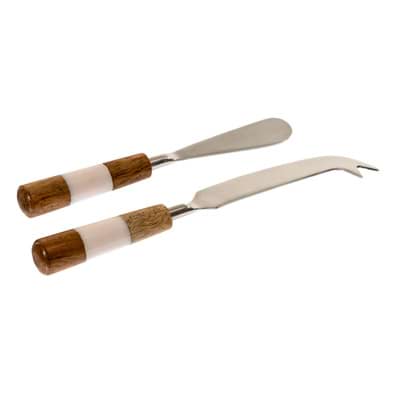 WOODLYN Set of 2 Pate and Cheese Knife