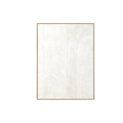 CONTOUR TEXTURE 1 Framed Painting