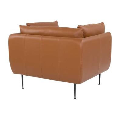 MAXEVILLE Leather Occasional Armchair