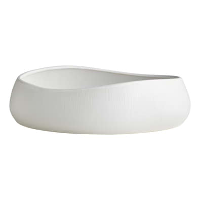 ECOLOGY BISQUE Oval Bowl