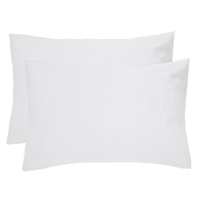 BAMBURY Set of 2 Linen Pillowcase