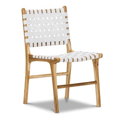 CASEY Set of 2 Woven Dining Chair