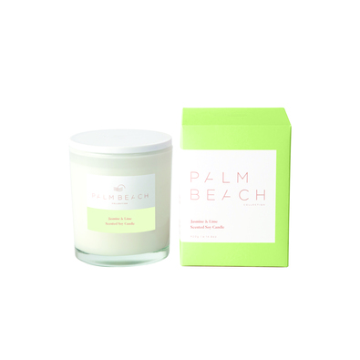 PALM BEACH COLLECTION Jasmine and Lime 420g Standard Candle