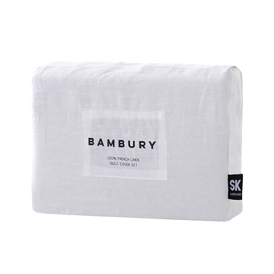 BAMBURY Linen Quilt Cover Set
