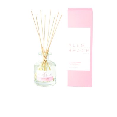 PALM BEACH COLLECTION White Rose and Jasmine 50ml Mini Fragrance Diffuser