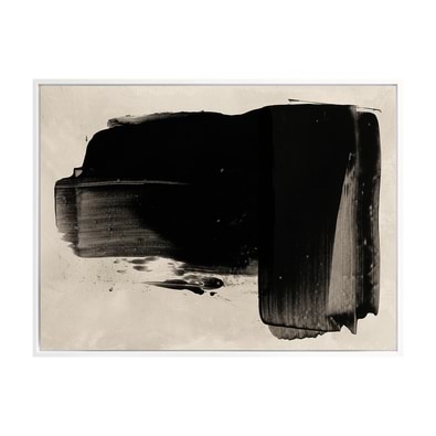 THE CALM OF SIMPLICITY BLACK Canvas