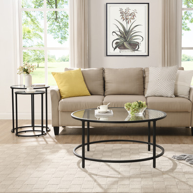 COLLIN Round Coffee Table