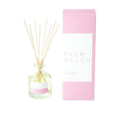 PALM BEACH COLLECTION White Rose and Jasmine 250ml Fragrance Diffuser