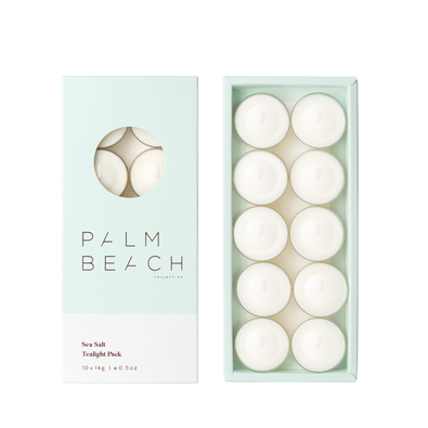 PALM BEACH COLLECTION Sea Salt Tealight Pack