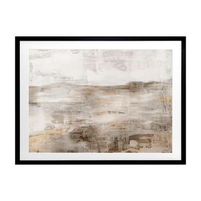 THE WARMTH OF AGED WOOD Framed Print