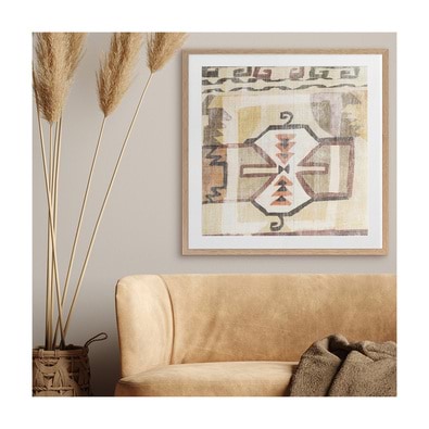 MOROCCAN TAPESTRY III Framed Print