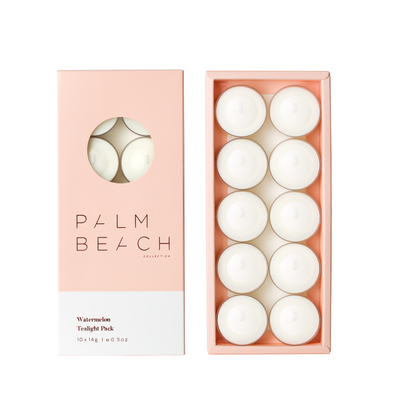 PALM BEACH COLLECTION Watermelon Tealight Pack