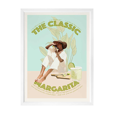 THE CLASSIC MARGARITA Framed Print
