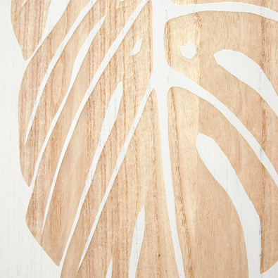 SUMMER JUNGLE 1 Framed Wood Carving