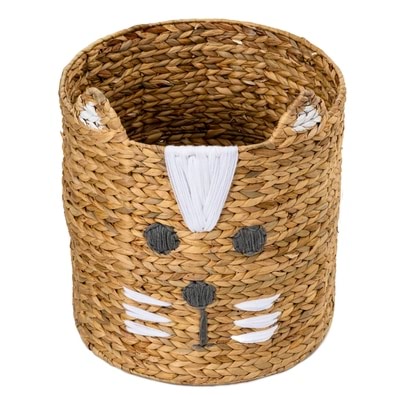 SHAPED TIGER Toy Basket