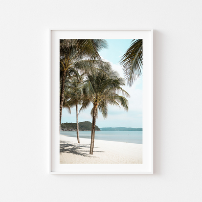 BEACH SIDE Framed Print