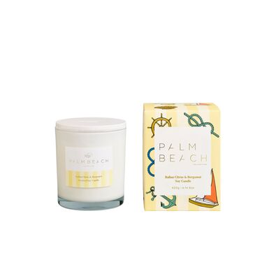 PALM BEACH COLLECTION Italian Citrus and Bergamot 420g Standard Candle