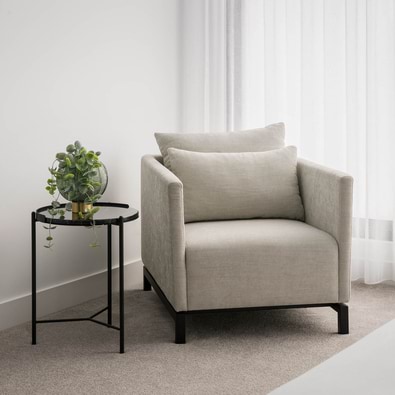 ARMADALE Fabric Occasional Armchair