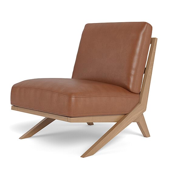 PALM SPRING Leather Occasional Chair