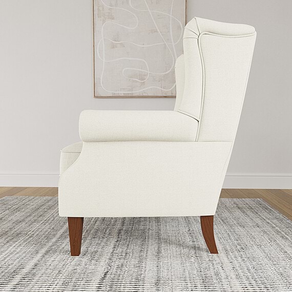 CLASSIC WING Fabric Armchair