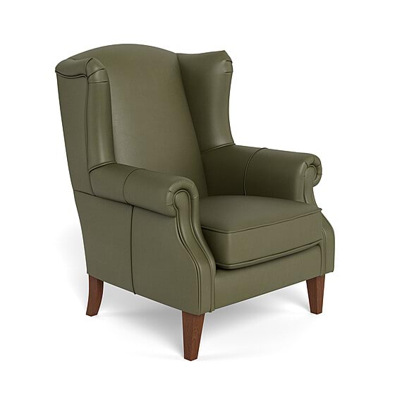 CLASSIC WING Leather Occasional Armchair