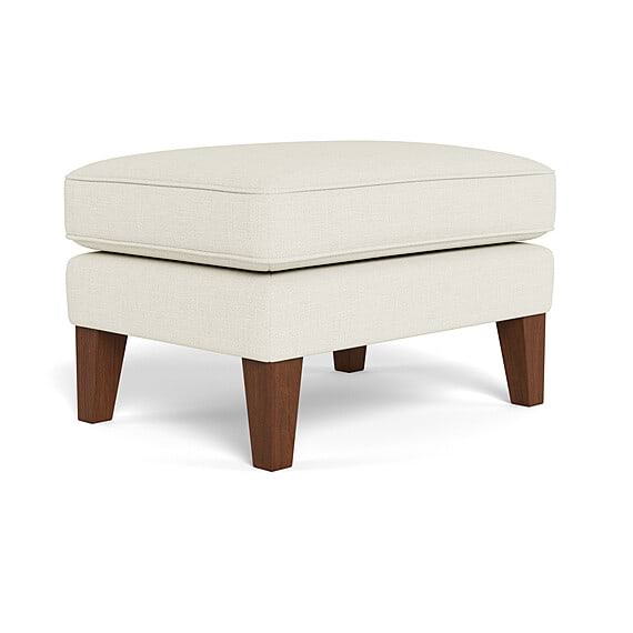 CLASSIC WING Fabric Ottoman