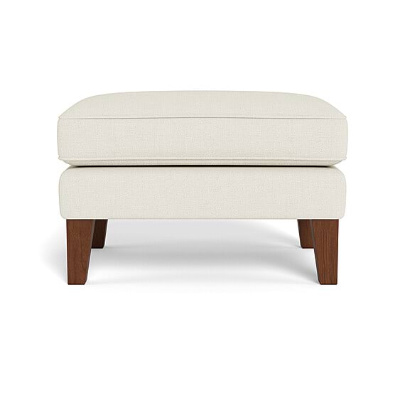 CLASSIC WING Fabric Ottoman