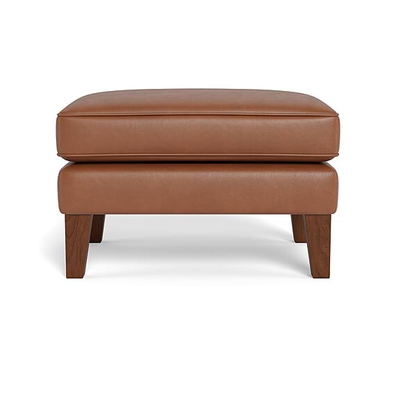 CLASSIC WING Leather Ottoman