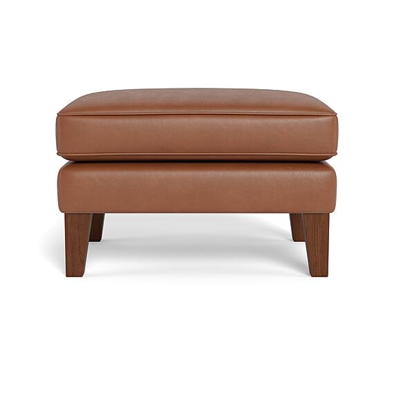 CLASSIC WING Leather Ottoman