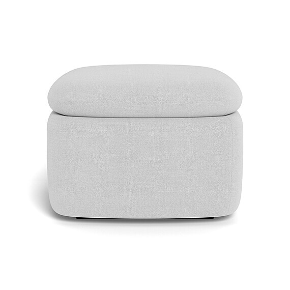 GLIDER Fabric Ottoman