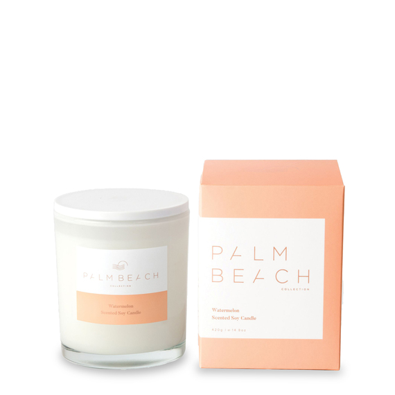 PALM BEACH COLLECTION Watermelon 420g Standard Candle