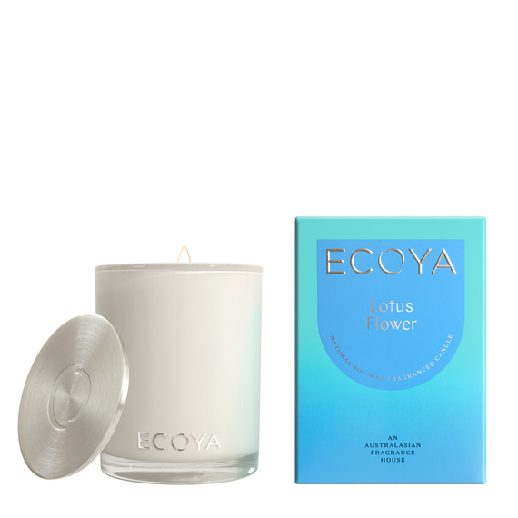 ECOYA Madison Jar Candle Lotus Flower