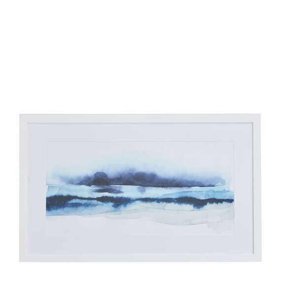 STORMY SEA Framed Print