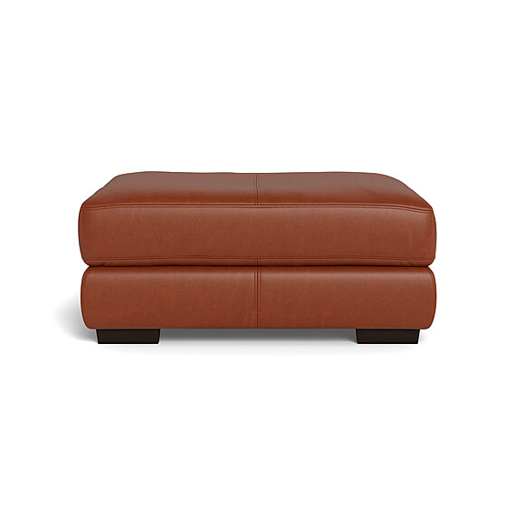 BARRET Leather Ottoman