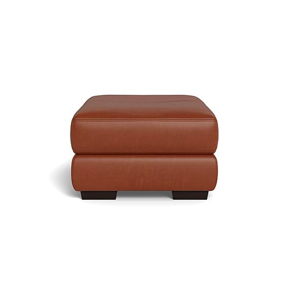 BARRET Leather Ottoman