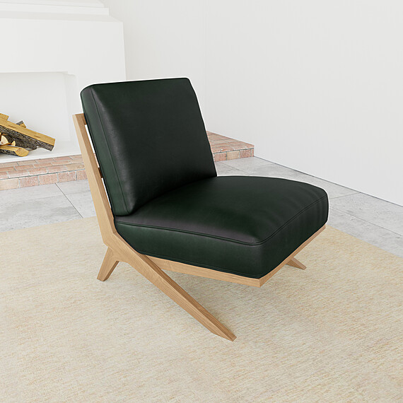 PALM SPRING Leather Occasional Chair