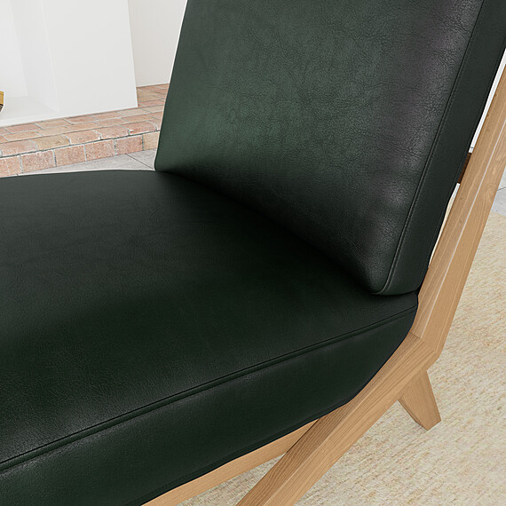 PALM SPRING Leather Occasional Chair