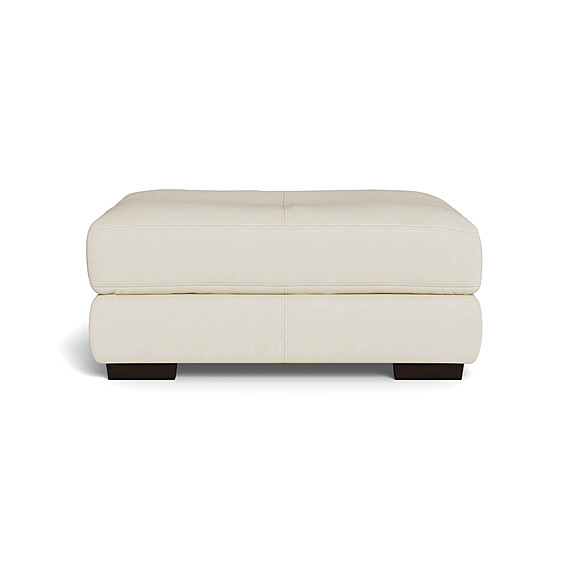 BARRET Leather Ottoman