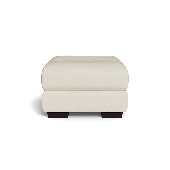 BARRET Leather Ottoman