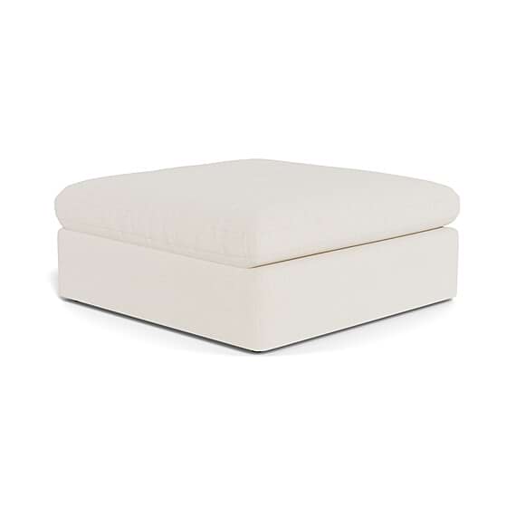 SALSIE Fabric Ottoman