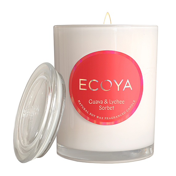 ECOYA Metro Jar Candle Guava & Lychee