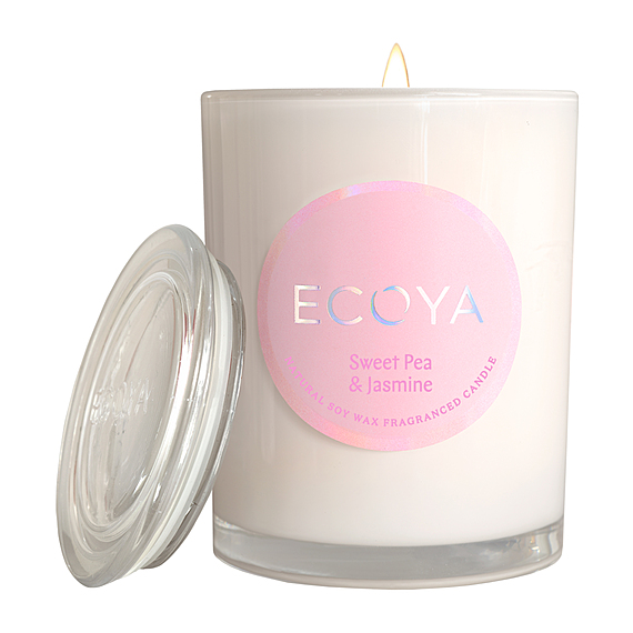 ECOYA Metro Jar Candle Sweet Pea & Jasmine